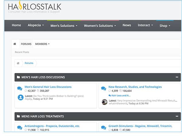 Hair Loss Talk Forums
