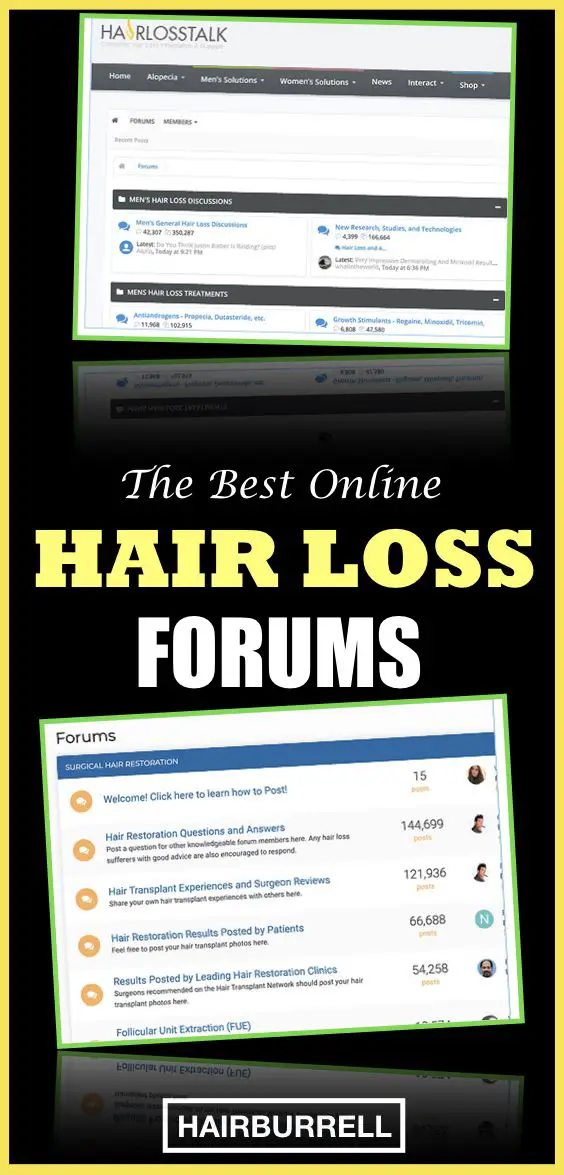 The Best Online Hair Loss Forums
